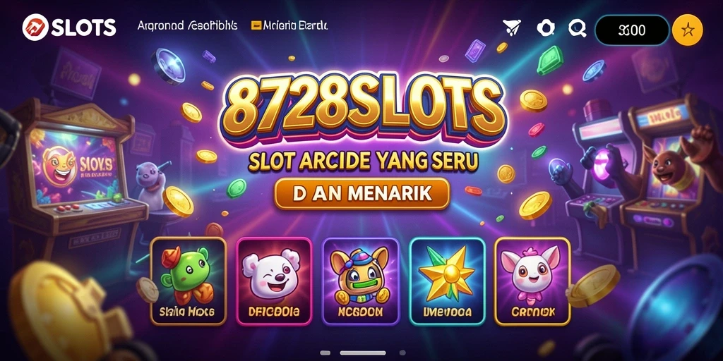 Tangkapan layar utama 8728SLOTS menunjukkan keseruan gameplay slot yang menarik.