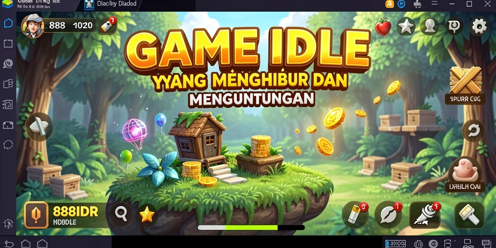 Tampilan gameplay 888IDR yang menarik dan seru.