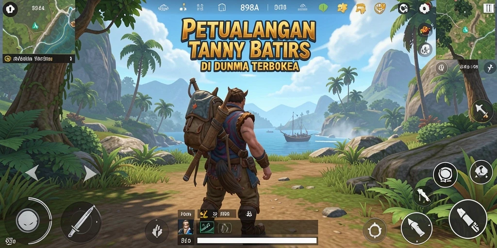 Tangkapan layar gameplay Open World yang memukau dan mengasyikkan.