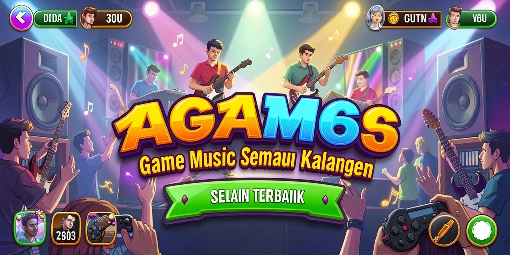 Screenshot AGAM66 menunjukkan antarmuka gameplay yang menarik dan interaktif.