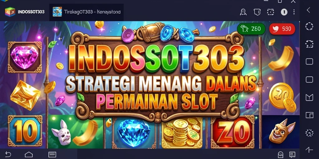 Tampilan menarik dari gameplay strategi INDOSLOT303.