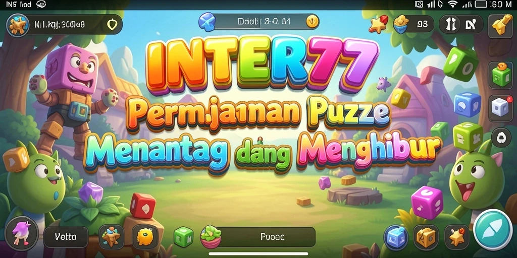 Tangkapan layar INTER77 menampilkan gameplay seru dan menantang dari permainan Puzzle.