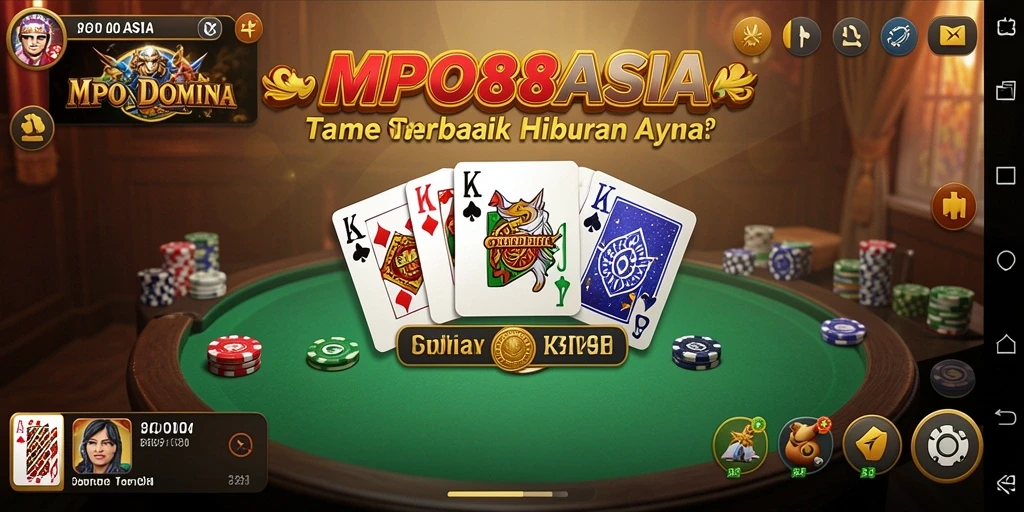 Tampilan antarmuka gameplay menarik dari MPO88ASIA.
