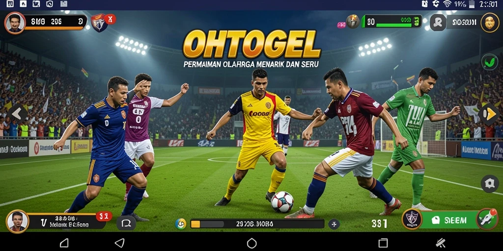 Tampilan gameplay menarik dari OHTOGEL dengan banyak pilihan olahraga.