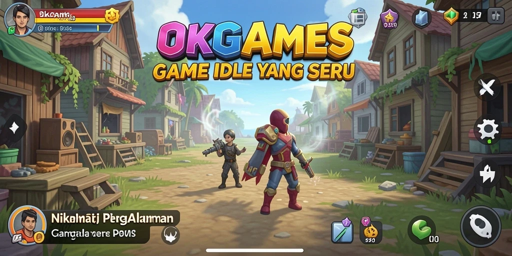 Tampilan gameplay OKGAMES yang menawan dan interaktif.