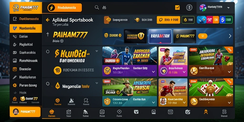 Tampilan screenshot utama PAHAM777 menunjukkan pengalaman taruhan yang seru.