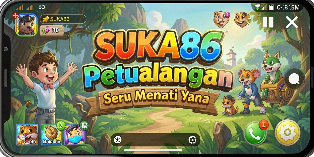 Tampilan gameplay seru dan mendebarkan dari SUKA86.