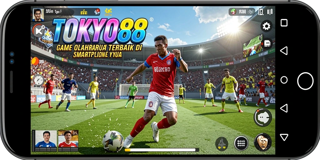 Tangkapan layar utama TOKYO88 menampilkan aksi seru dalam cabang olahraga.