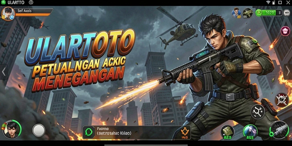 Tampilan gameplay ULARTOTO yang epik dan mendebarkan.