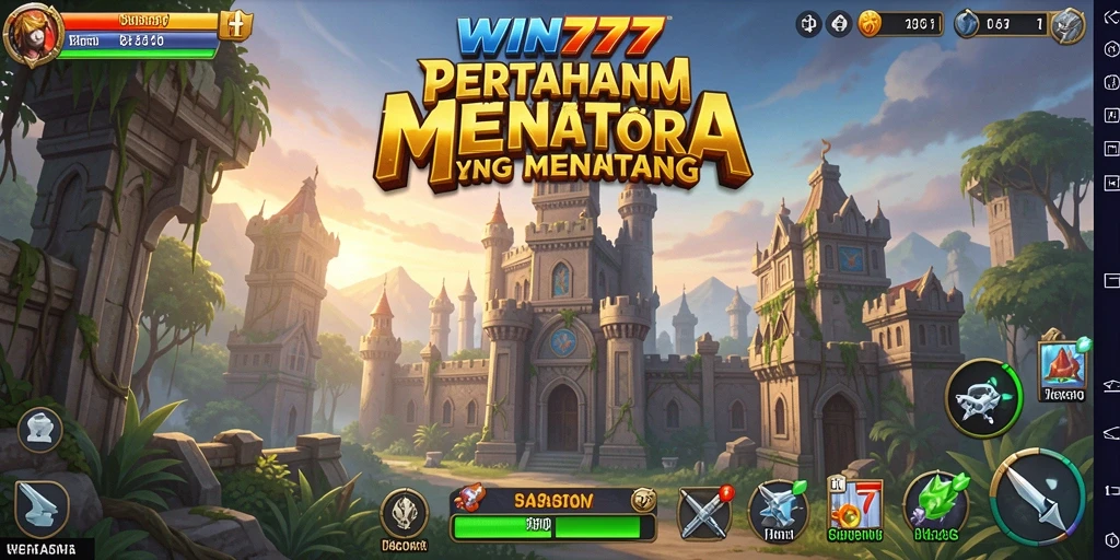Tampilan gameplay Tower Defense yang strategis dan mengasyikkan.